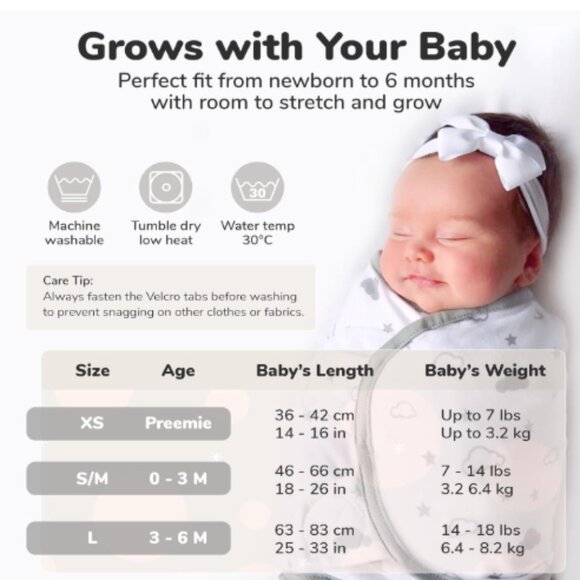 Swaddle - Grow with me - Picture 7 of 11